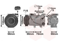 Compressor, air conditioning