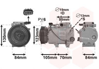 Compressor, air conditioning