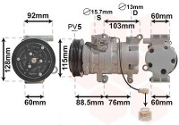 Compressor, air conditioning