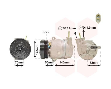 Compressor, air conditioning