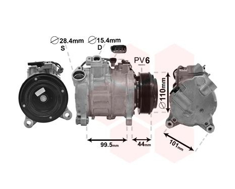 Compressor, air conditioning