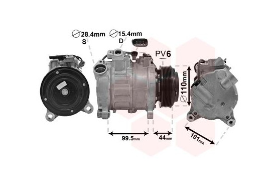 Compressor, air conditioning