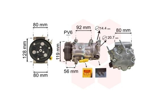 Compressor, air conditioning