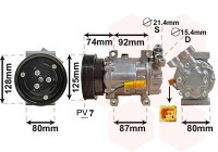 Compressor, air conditioning