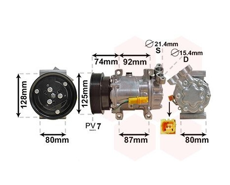 Compressor, air conditioning