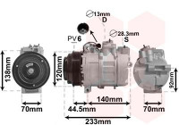 Compressor, air conditioning