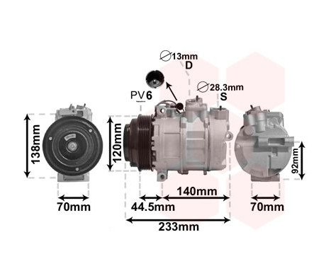 Compressor, air conditioning