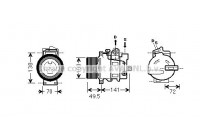 Compressor, air conditioning