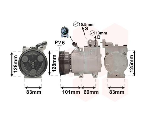 Compressor, air conditioning