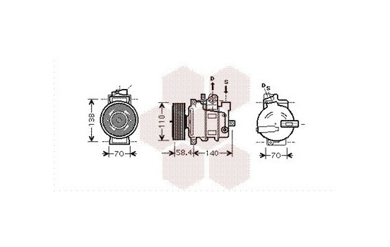 Compressor, air conditioning, Image 2