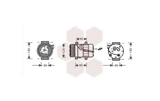 Compressor, air conditioning, Image 2