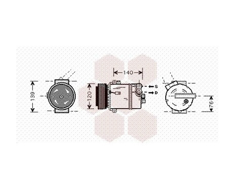 Compressor, air conditioning, Image 2