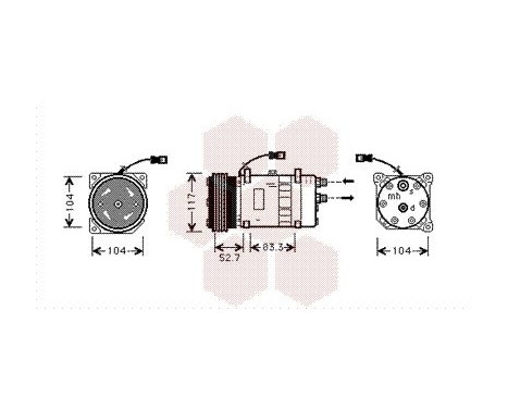 Compressor, air conditioning, Image 2