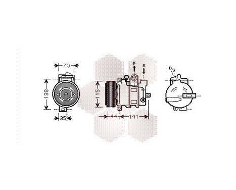 Compressor, air conditioning, Image 2