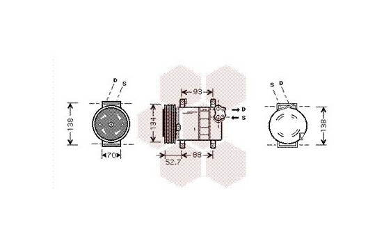 Compressor, air conditioning, Image 2
