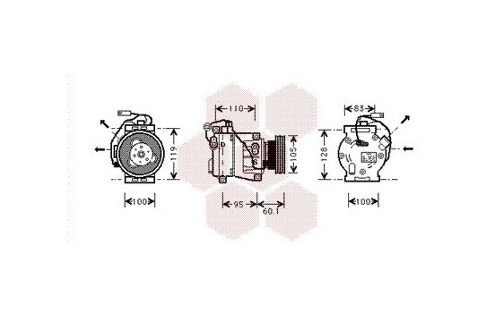 Compressor, air conditioning, Image 2