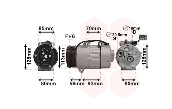 Compressor, air conditioning, Image 2