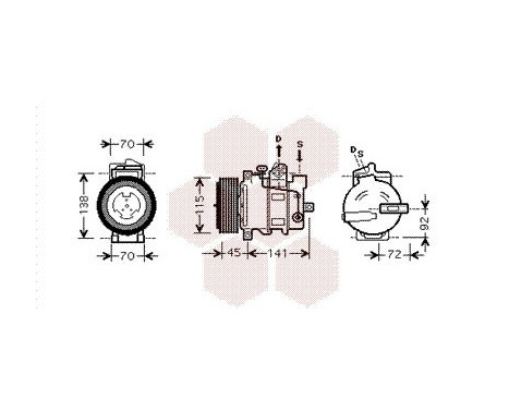 Compressor, air conditioning, Image 2