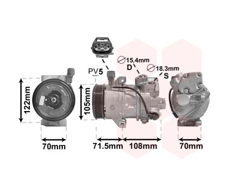 Compressor, air conditioning