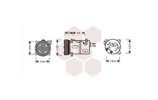 Compressor, air conditioning, Image 2