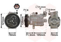 Compressor, air conditioning