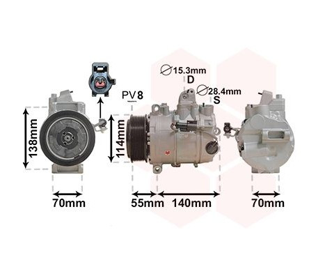 Compressor, air conditioning