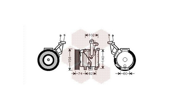 Compressor, air conditioning, Image 2