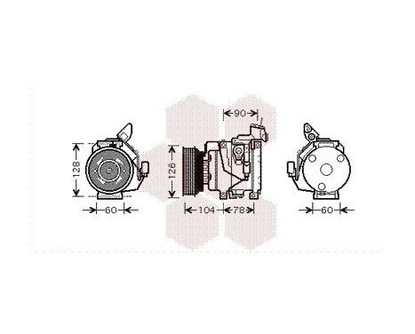 Compressor, air conditioning, Image 2