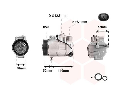 Compressor, air conditioning