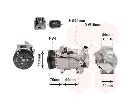 Compressor, air conditioning
