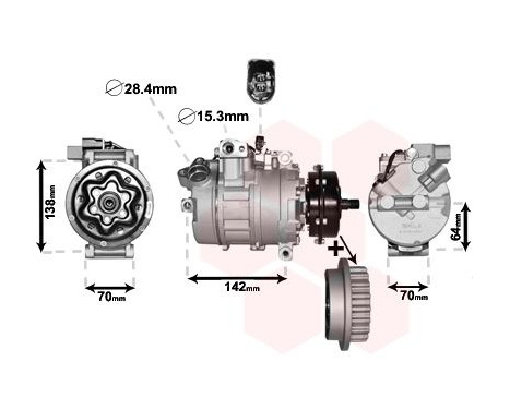 Compressor, air conditioning