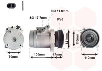 Compressor, air conditioning