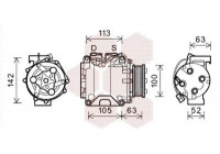 Compressor, air conditioning