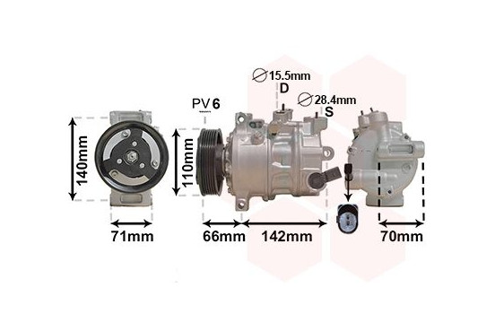 Compressor, air conditioning