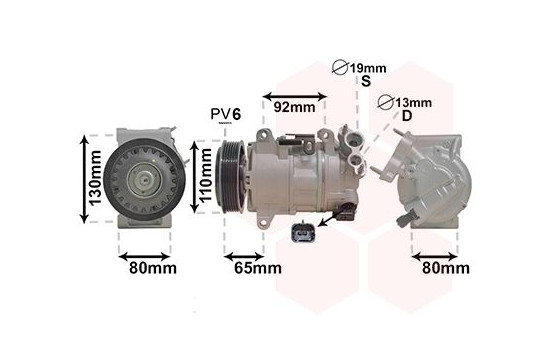 Compressor, air conditioning