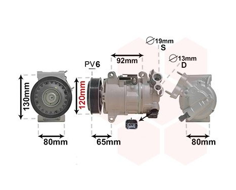 Compressor, air conditioning
