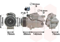 Compressor, air conditioning