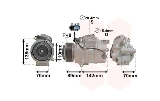 Compressor, air conditioning