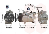 Compressor, air conditioning