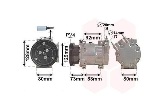 Compressor, air conditioning