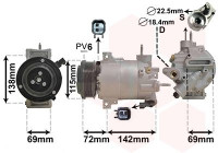 Compressor, air conditioning