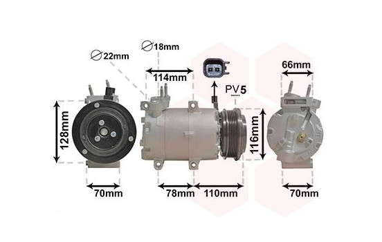 Compressor, air conditioning