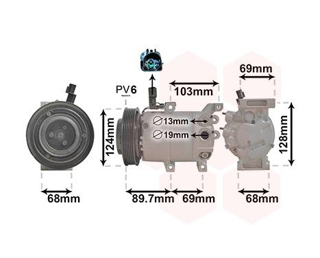 Compressor, air conditioning