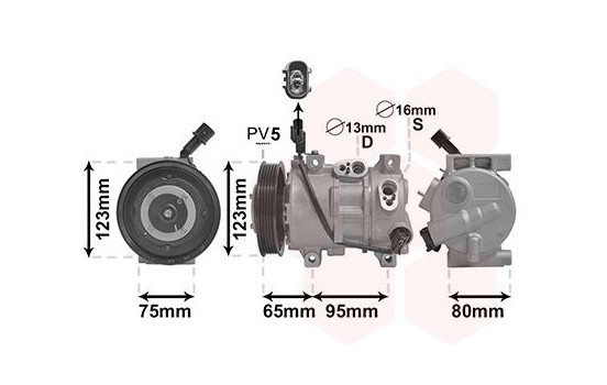 Compressor, air conditioning