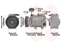 Compressor, air conditioning