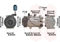 Compressor, air conditioning