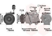 Compressor, air conditioning