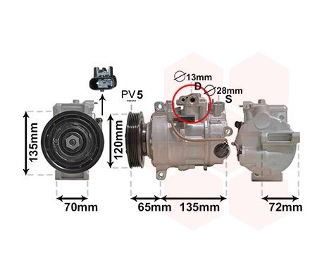 Compressor, air conditioning