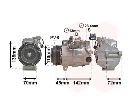 Compressor, air conditioning