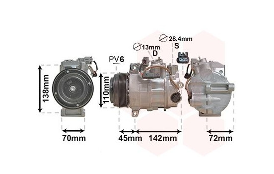 Compressor, air conditioning